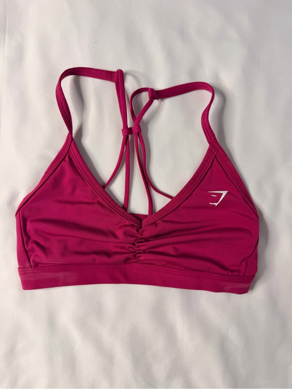 Gymshark Strappy Sports Bra - Fuchsia